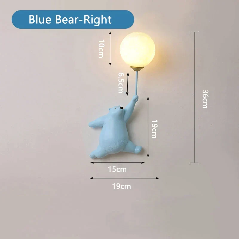 MagicToon Cartoon Wall Lamp For Children Euroselle