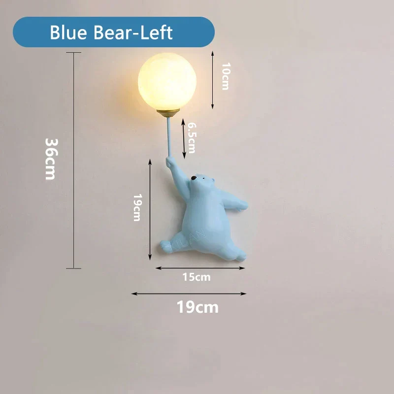 MagicToon Cartoon Wall Lamp For Children Euroselle