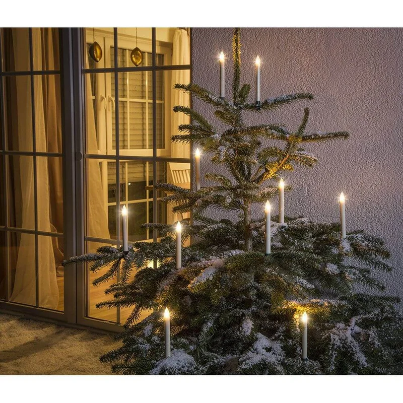 5 LED Kerzen Zusatzset für 1930-100 5 Warmweiß IP44