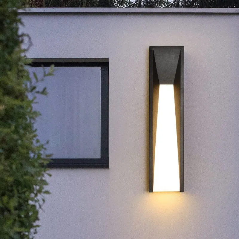 Euroselle Simone LED Wall Lamp Outdoor Waterproof For Indoor And Outdoor Spaces