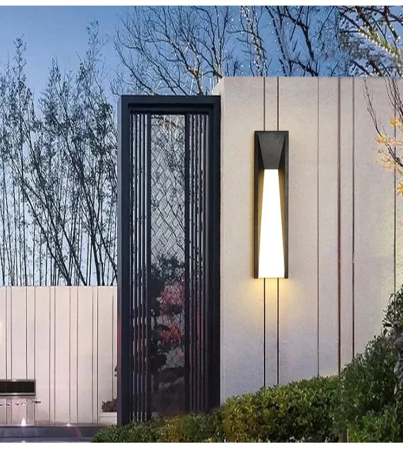 Euroselle Simone LED Wall Lamp Outdoor Waterproof For Indoor And Outdoor Spaces