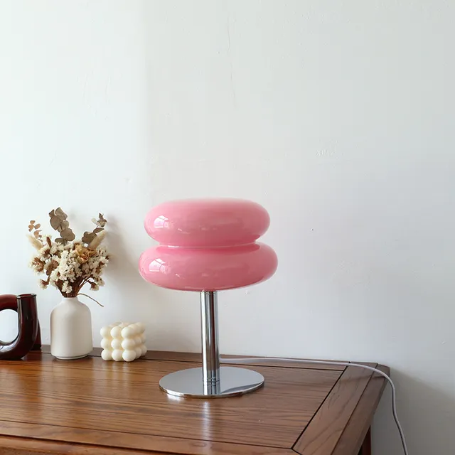 SweetGlow Macaron Glass Table Lamp From Euroselle Brand