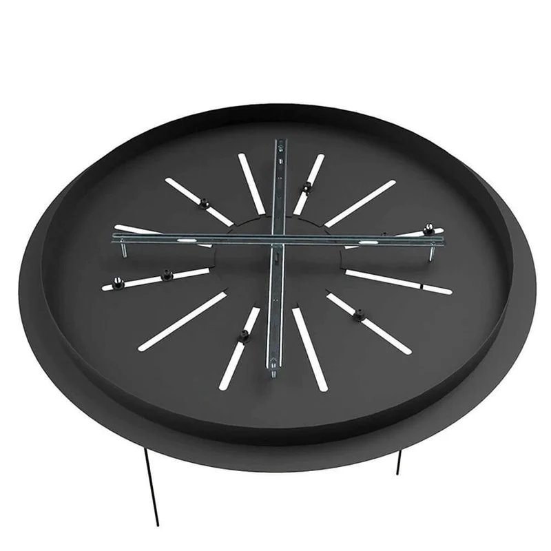 s.luce Velo 20-flammige Galerieleuchte Ø 120cm Ø 25cm
