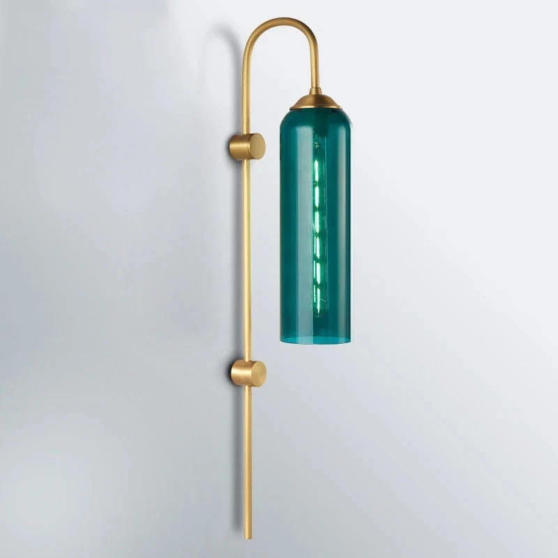 Euroselle Terisa Glass Lamp Shade Sky-Blue Nordic Style Accessory