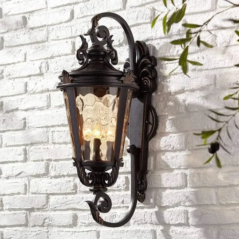 Euroselle Royal Courtyard Lamp Outdoor Wall Light Fixture