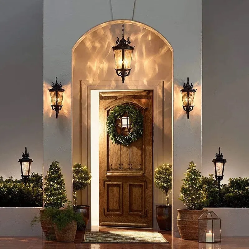Euroselle Royal Courtyard Lamp Outdoor Wall Light Fixture