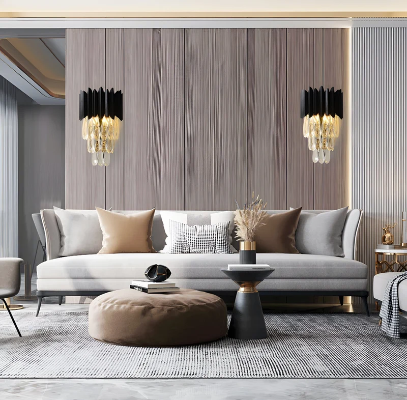 Serena Crystal Wall Lamps From Euroselle Home Lighting