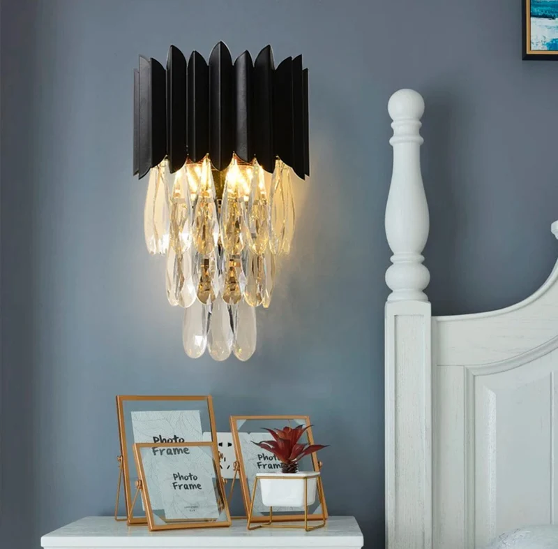 Serena Crystal Wall Lamps From Euroselle Home Lighting