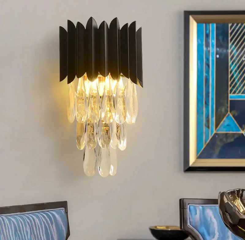 Serena Crystal Wall Lamps From Euroselle Home Lighting