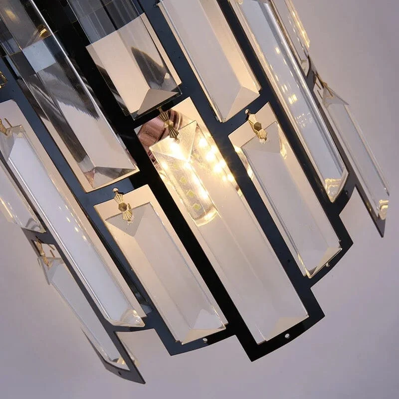 Shanice K9 Crystal Wall Lamp by Euroselle for Living Rooms and Bedrooms