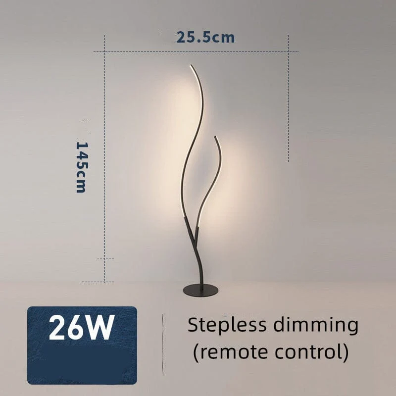 Euroselle The Floral Lamp Remote Controlled Iron And Silicone Lamp