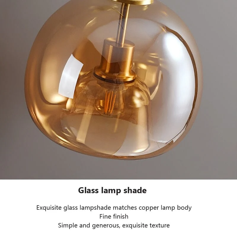 Saturn Globular Glass Wall Lamp By Euroselle Modern Home Lighting