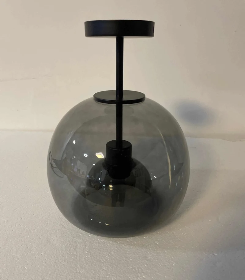 Saturn Globular Glass Wall Lamp By Euroselle Modern Home Lighting