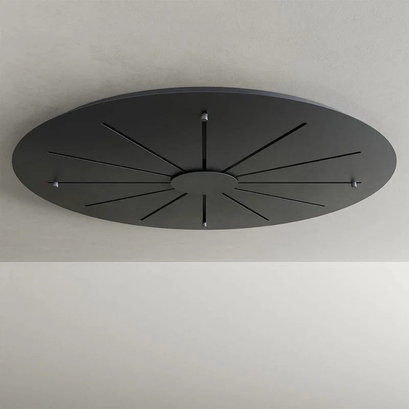 s.luce Velo Galerieleuchte 20-flammig Ø 120cm Baldachin Ø 20cm
