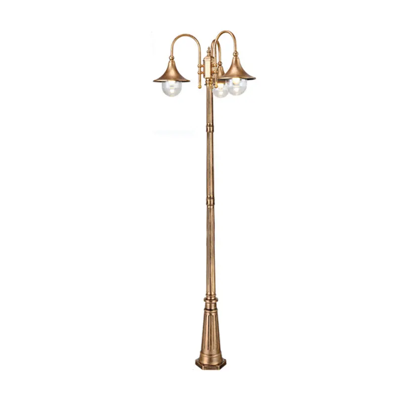 Euroselle Waterproof Dual-Head Garden Lamp For Outdoor Use