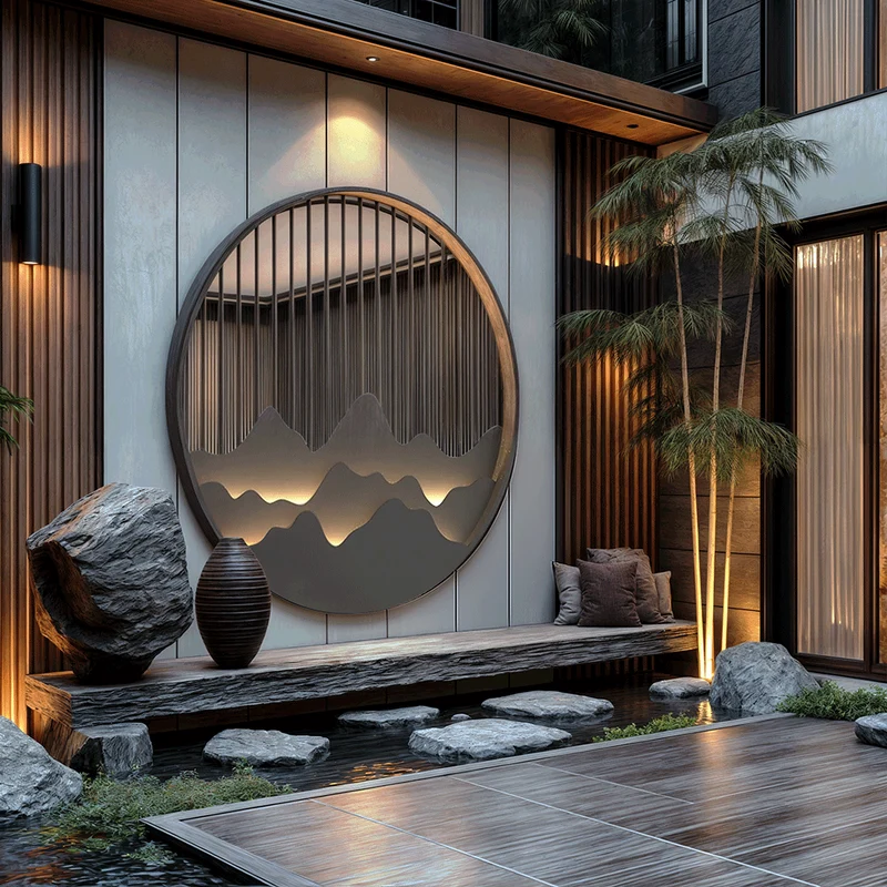 Takeshi Wall Lamp Euroselle Waterproof 6W Outdoor IP55 LED