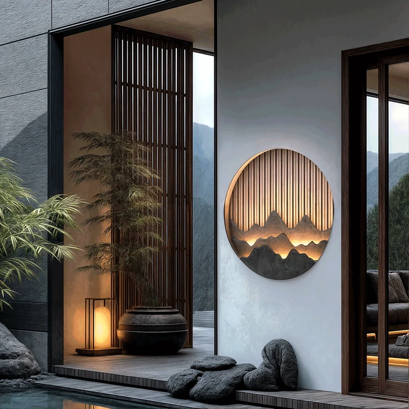 Takeshi Wall Lamp Euroselle Waterproof 6W Outdoor IP55 LED
