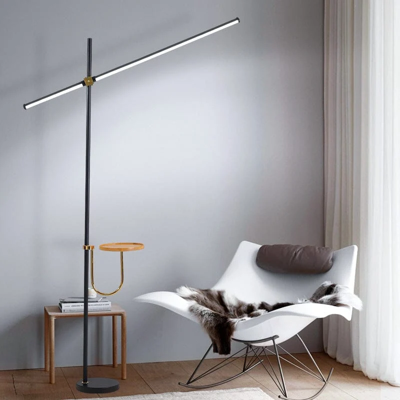Euroselle Royal Linear Floor Lamp With Modern Minimalist Design