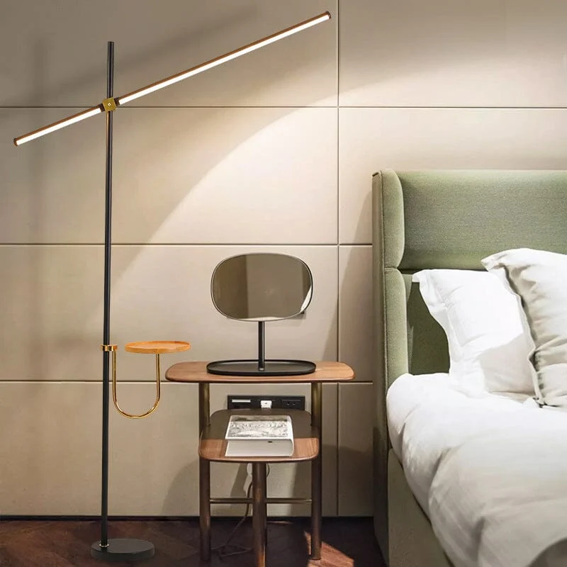 Euroselle Royal Linear Floor Lamp With Modern Minimalist Design