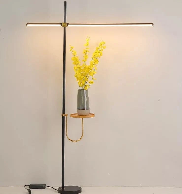 Euroselle Royal Linear Floor Lamp With Modern Minimalist Design