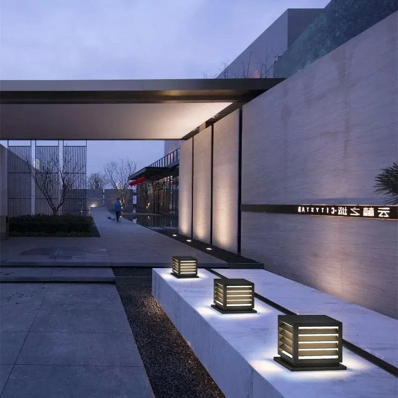 Waterproof Courtyard Stigma Lamp Euroselle Outdoor Post Light