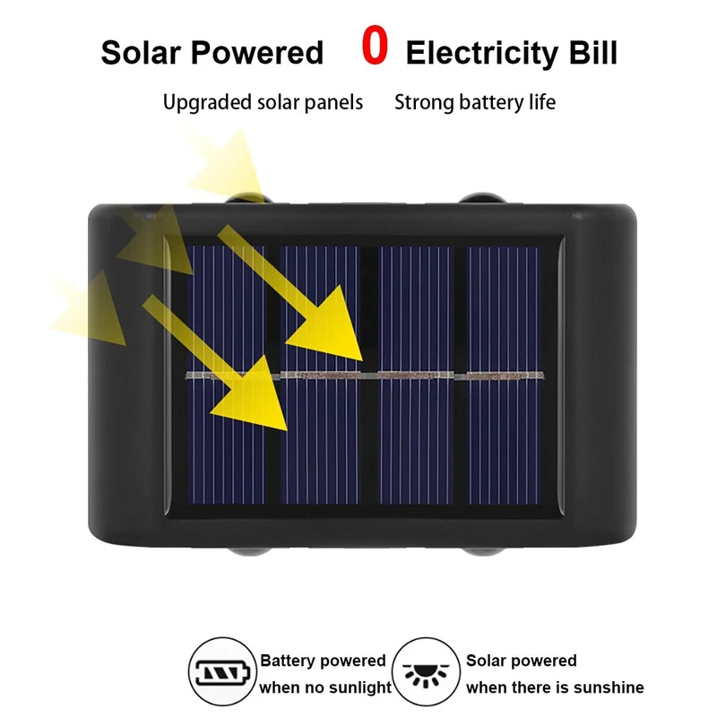 Saki Solar Wall Lamp By Euroselle For Outdoor Lighting