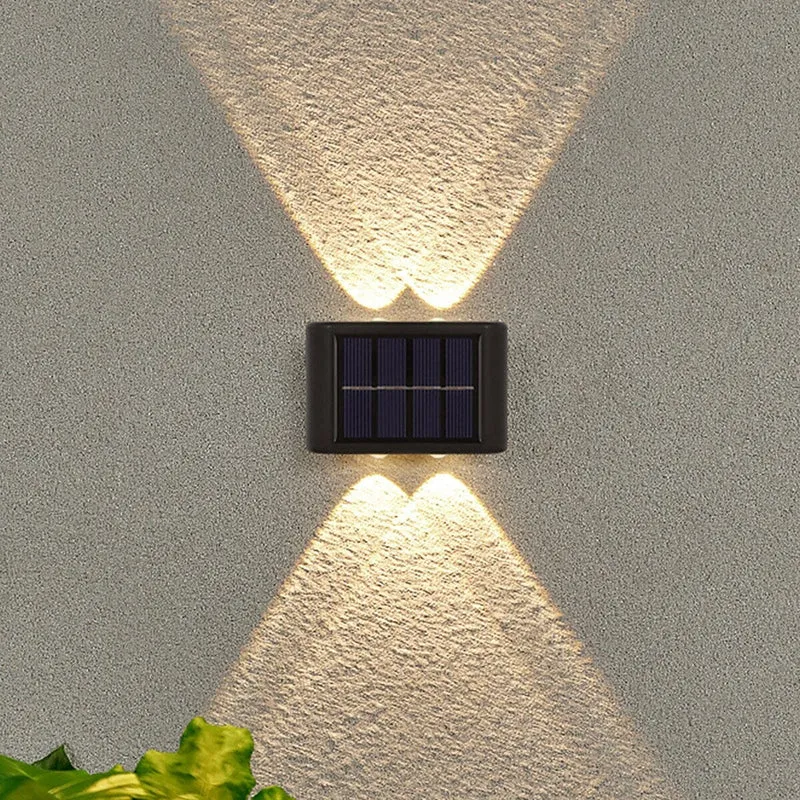 Saki Solar Wall Lamp By Euroselle For Outdoor Lighting