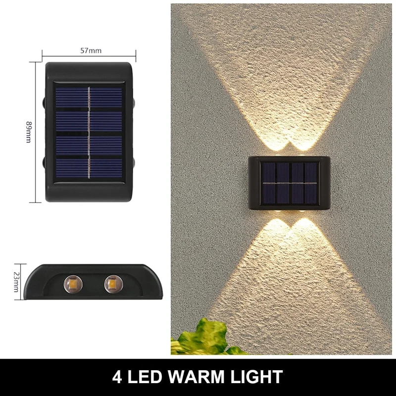 Saki Solar Wall Lamp By Euroselle For Outdoor Lighting