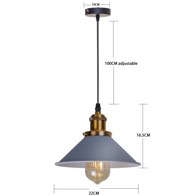 Euroselle Russian Vintage Lamp Nordic Handcrafted Lighting