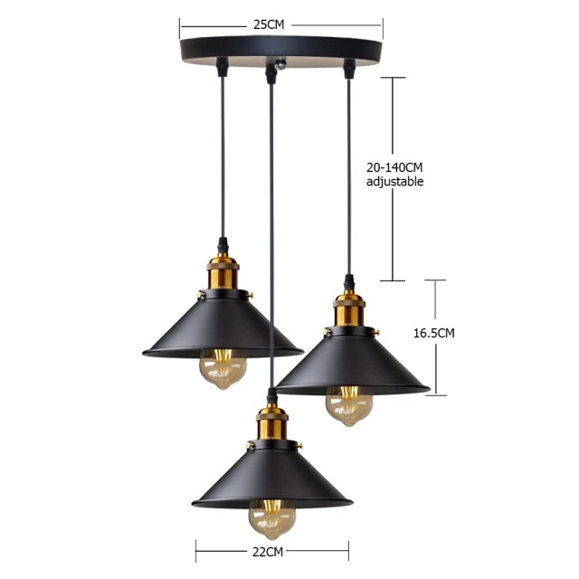 Euroselle Russian Vintage Lamp Nordic Handcrafted Lighting