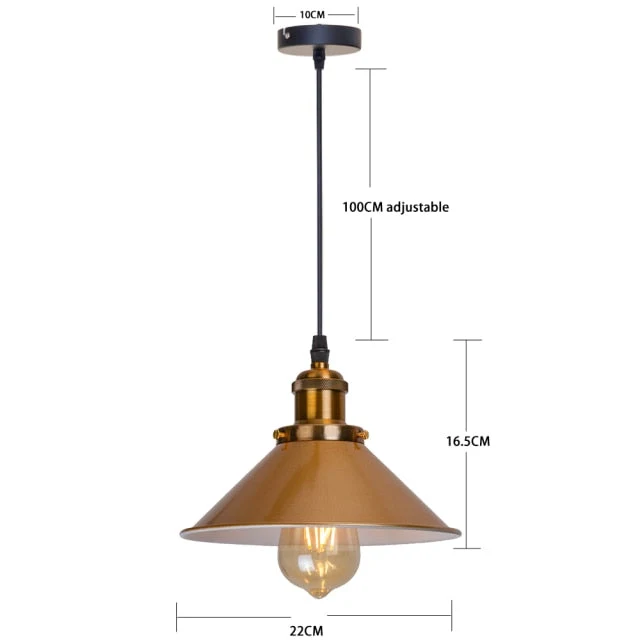 Euroselle Russian Vintage Lamp Nordic Handcrafted Lighting