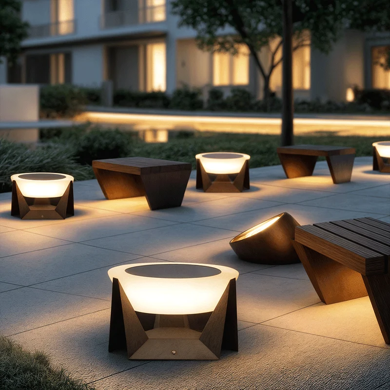 Warwick Outdoor Porch Lamp Euroselle Solar Powered Nordic Style