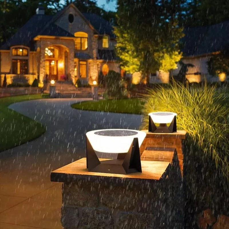 Warwick Outdoor Porch Lamp Euroselle Solar Powered Nordic Style