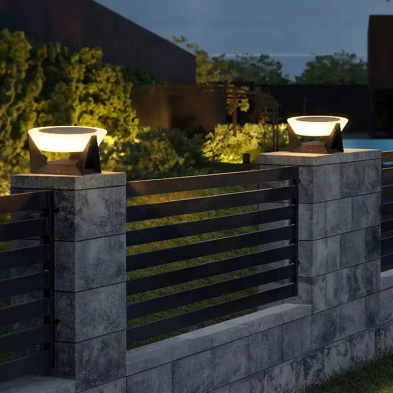 Warwick Outdoor Porch Lamp Euroselle Solar Powered Nordic Style