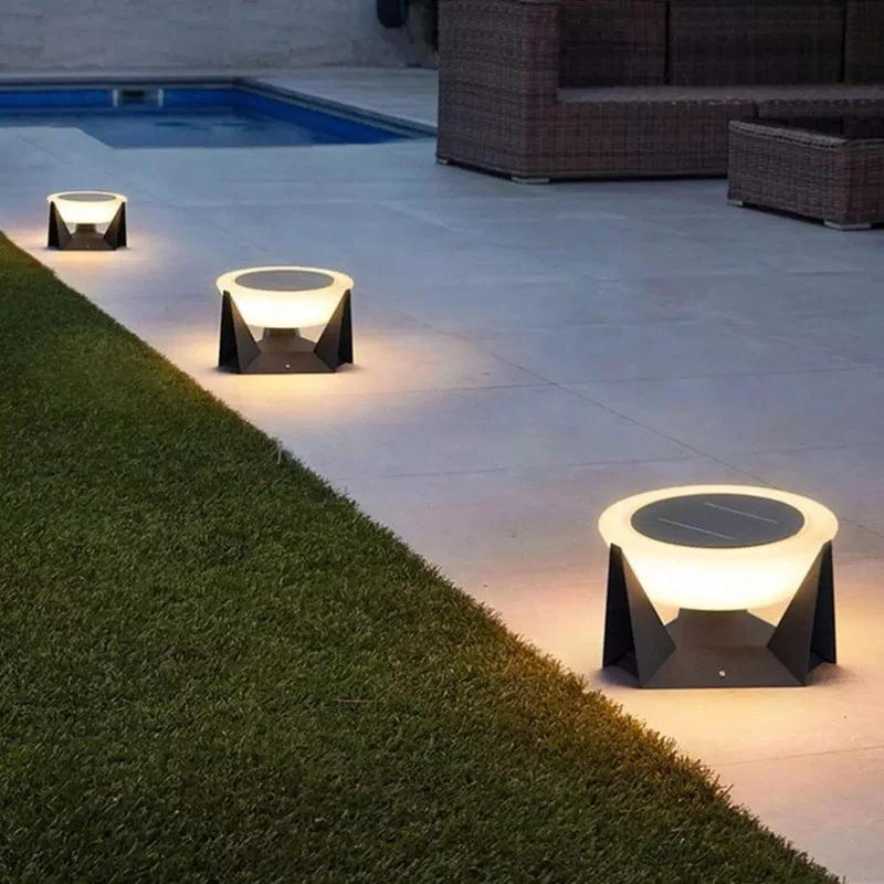 Warwick Outdoor Porch Lamp Euroselle Solar Powered Nordic Style