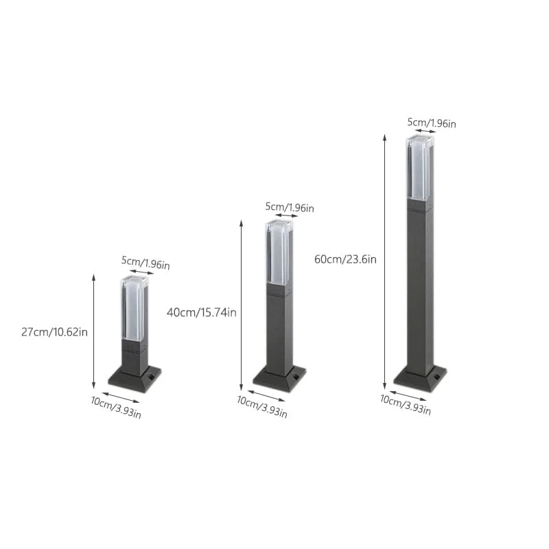 Euroselle Waterproof LED Lawn Lamp 10W For Outdoor Use