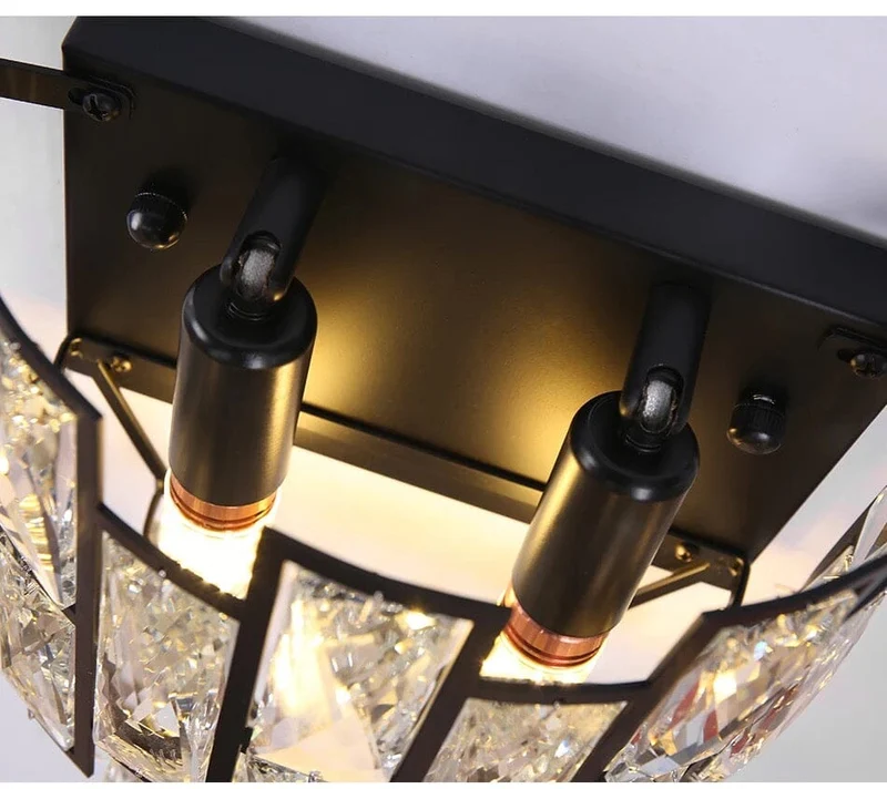 Euroselle Rochelle Crystal Wall Lamps Elegant Contemporary Design