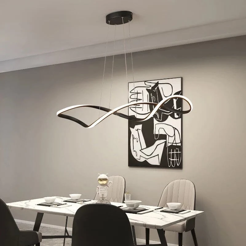 Rochelle Spiral Lamp By Euroselle Modern Scandinavian Light Fixture