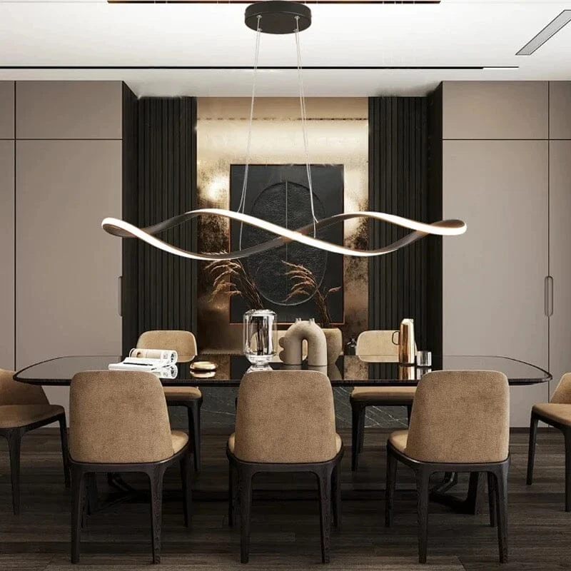 Rochelle Spiral Lamp By Euroselle Modern Scandinavian Light Fixture