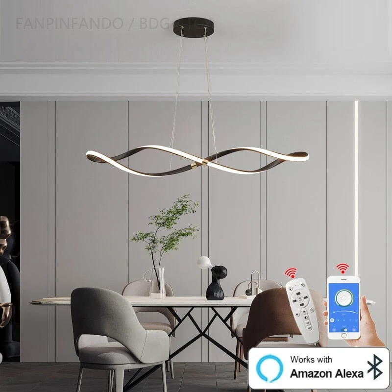 Rochelle Spiral Lamp By Euroselle Modern Scandinavian Light Fixture