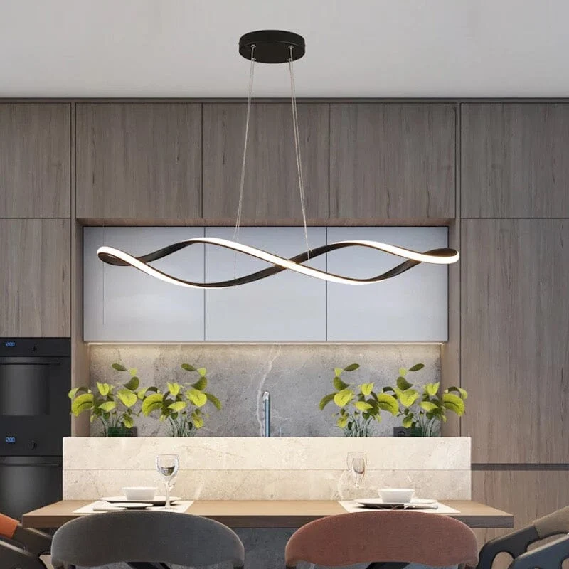 Rochelle Spiral Lamp By Euroselle Modern Scandinavian Light Fixture