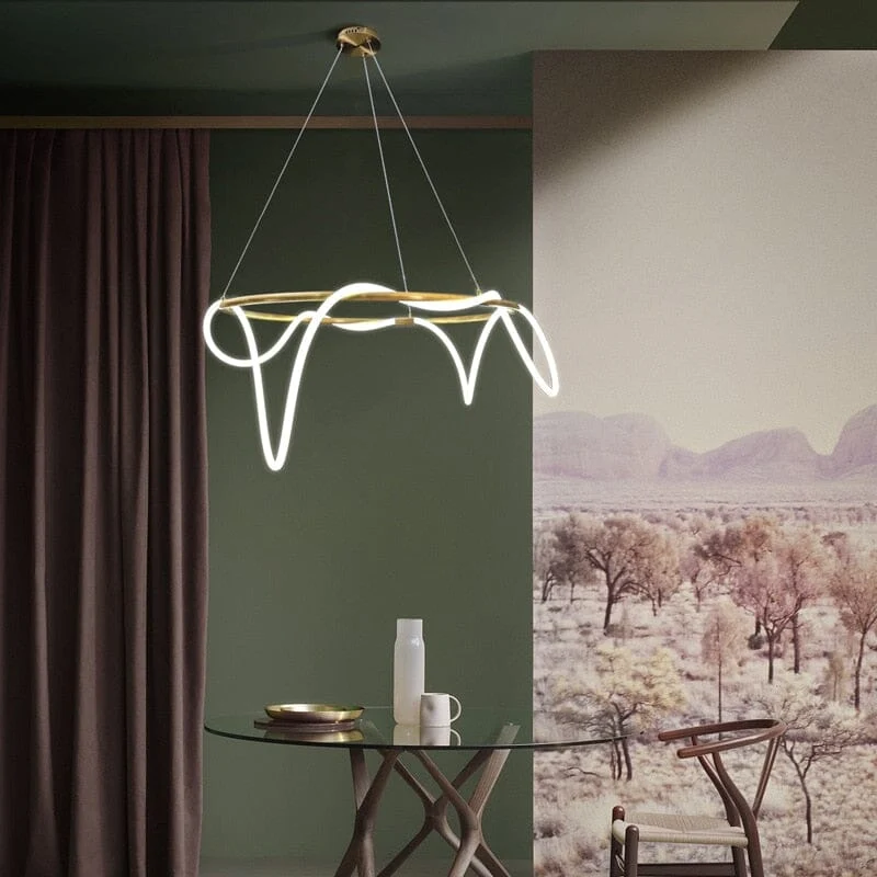Soran Swirl Lamp Collection By Euroselle For Elegant Home Illumination