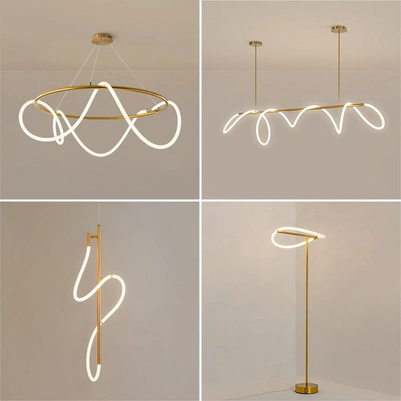 Soran Swirl Lamp Collection By Euroselle For Elegant Home Illumination
