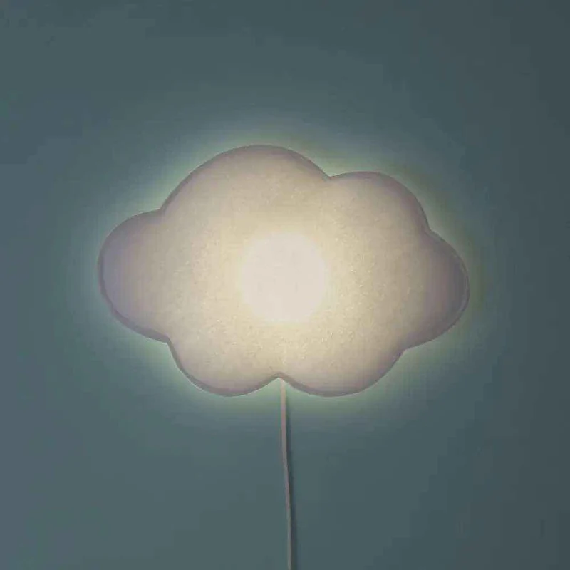 Kinderzimmer Wandlampe Wolke