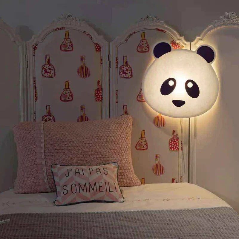 Kinderzimmer Wandlampe Panda