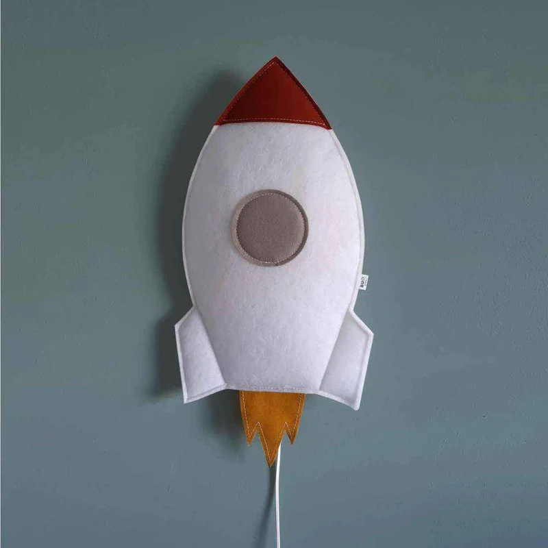 Wandlampe Kinderzimmer Rakete