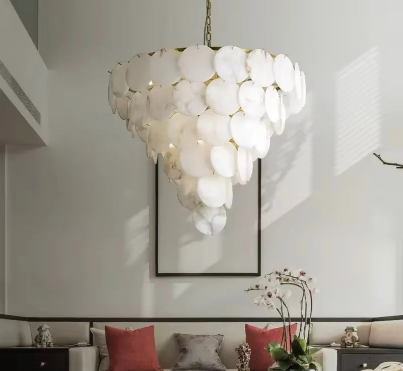 Elegant Victoria Frosted Glass Pendant Lamp by Euroselle