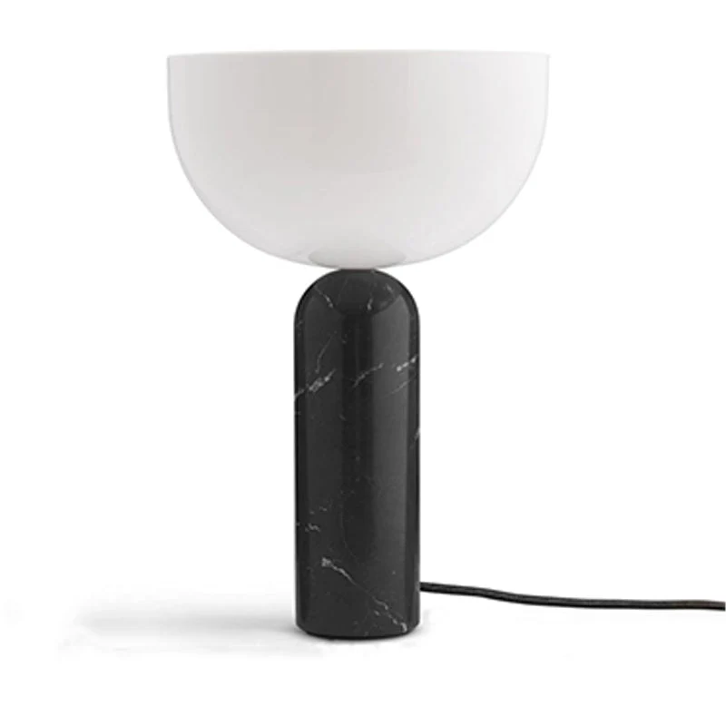 Raja Marble Table Lamp With Luxurious Marble Base By Euroselle