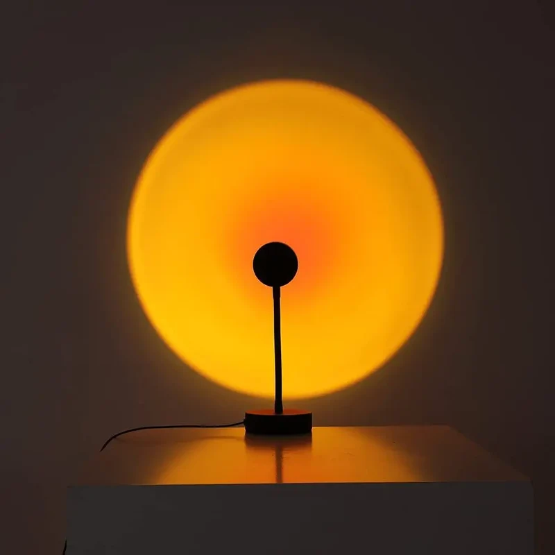 Golden LED Sunset Lamp For Home Decor By Euroselle