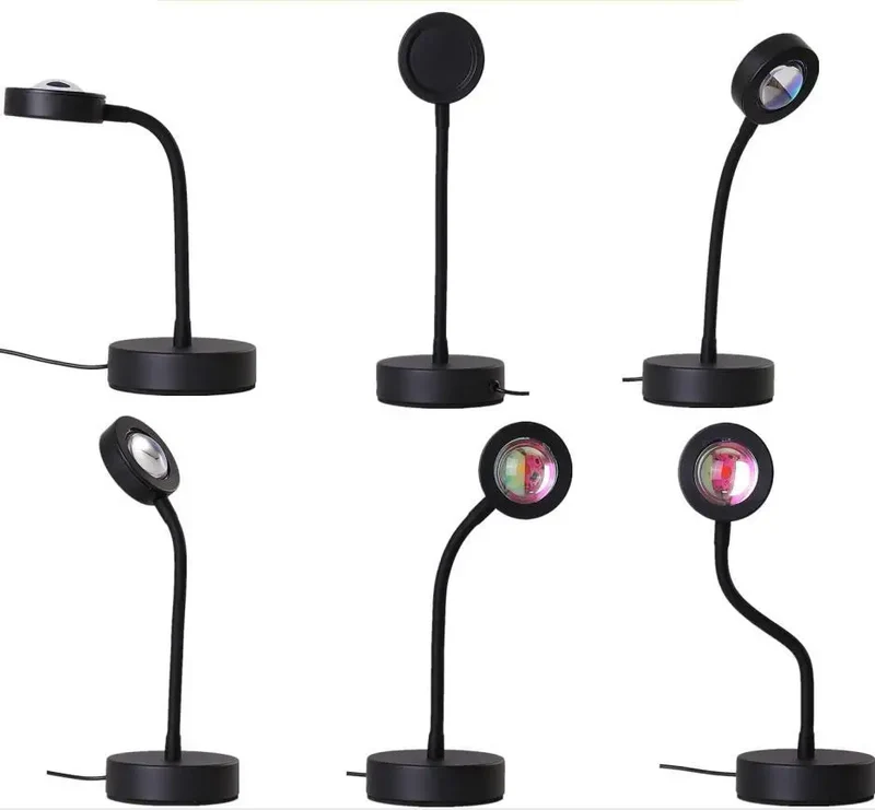Golden LED Sunset Lamp For Home Decor By Euroselle